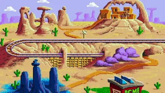Desert Demolition Starring Road Runner and Wile E. Coyote — Screenshoty
