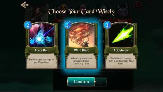 Spellsword Cards: Demontide — Screenshoty