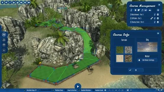 MiniGolf Maker — Screenshoty