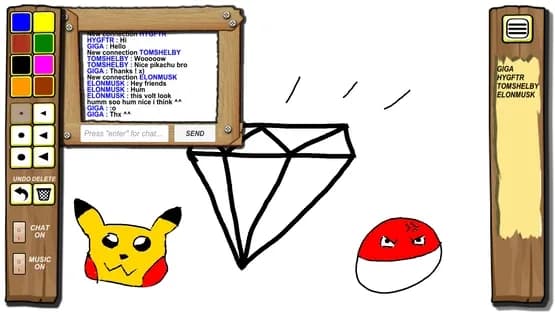 Draw With Unknown — Screenshots