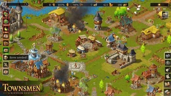 Townsmen: A Kingdom Rebuilt — Screenshoty