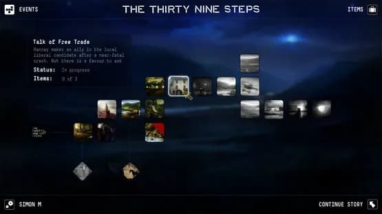The 39 Steps — Screenshoty