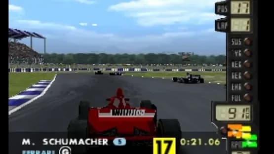 F-1 World Grand Prix — Screenshoty