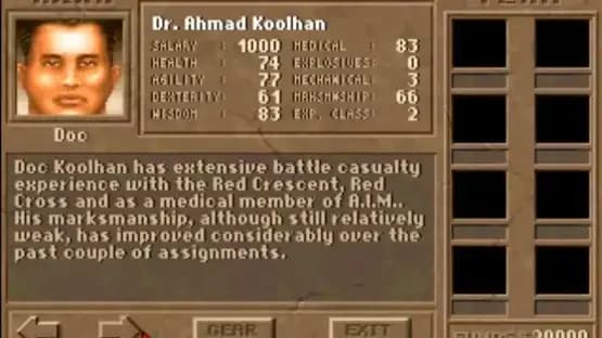 Jagged Alliance: Deadly Games — Screenshots