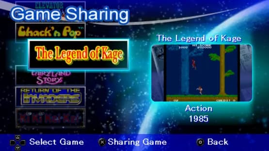 Taito Legends Power-Up — Screenshoty