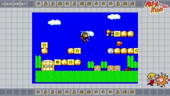 Sega Ages Alex Kidd in Miracle World — Screenshoty
