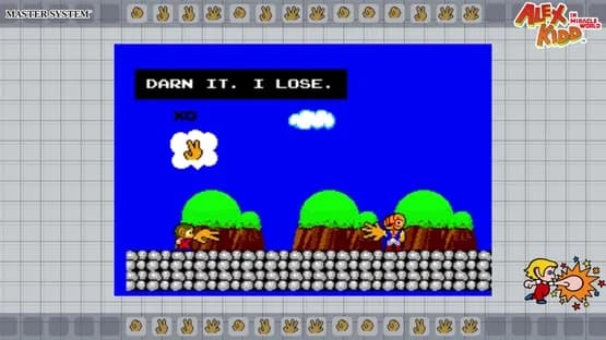 Sega Ages Alex Kidd in Miracle World — Screenshoty