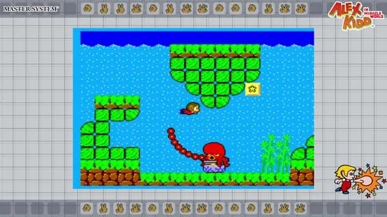 Sega Ages Alex Kidd in Miracle World — Screenshoty