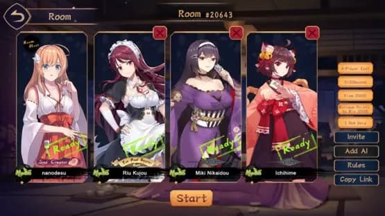 Mahjong Soul — Screenshoty
