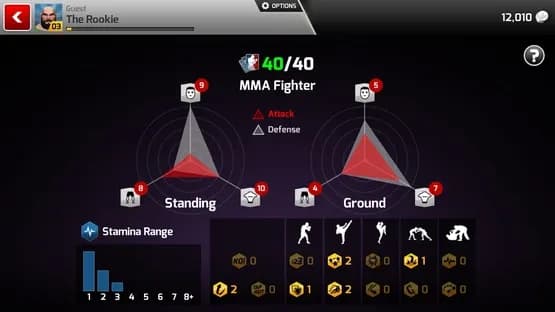 MMA Arena — Screenshoty
