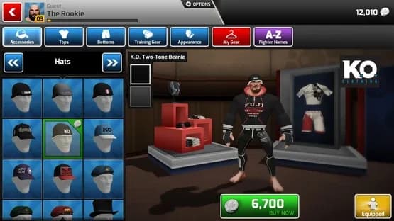 MMA Arena — Screenshoty