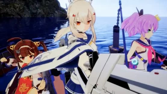 Azur Lane: Crosswave — Screenshoty