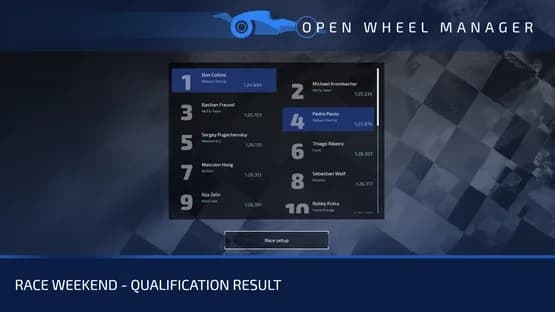 Open Wheel Manager — Screenshoty