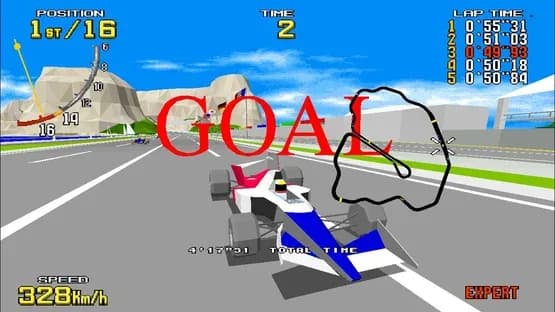 Sega Ages Virtua Racing — Screenshoty