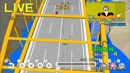 Sega Ages Virtua Racing — Screenshoty