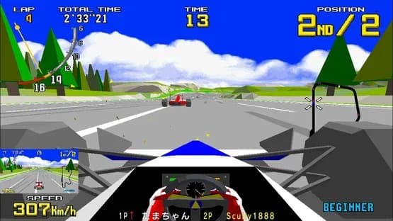 Sega Ages Virtua Racing — Screenshoty