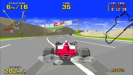 Sega Ages Virtua Racing — Screenshoty