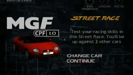 Metropolis Street Racer — Screenshoty