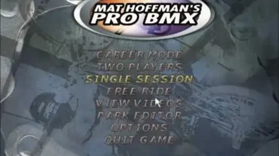 Mat Hoffman's Pro BMX — Screenshoty