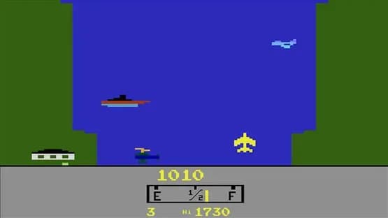 River Raid — Screenshoty