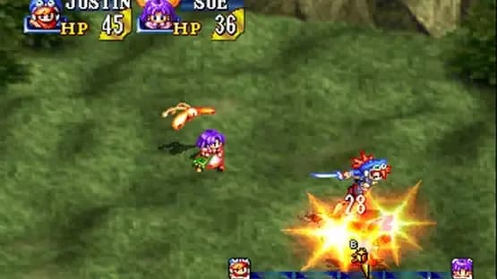 Grandia — Screenshoty