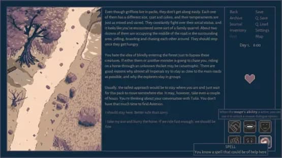Roadwarden — Screenshoty