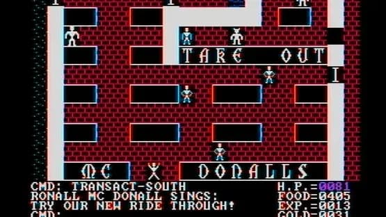 Ultima II: The Revenge of the Enchantress — Screenshoty