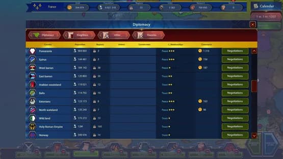 Generals & Rulers — Screenshoty