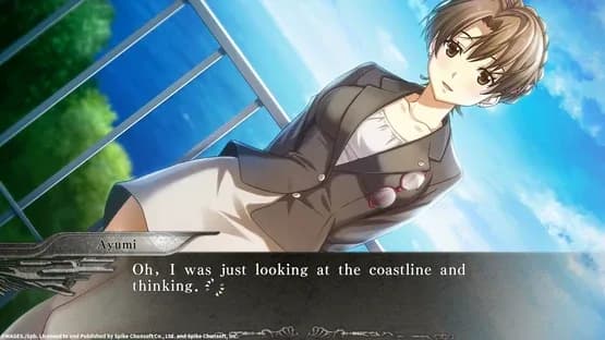 Yu-No: A Girl Who Chants Love at the Bound of this World — Screenshoty
