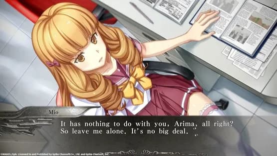 Yu-No: A Girl Who Chants Love at the Bound of this World — Screenshoty
