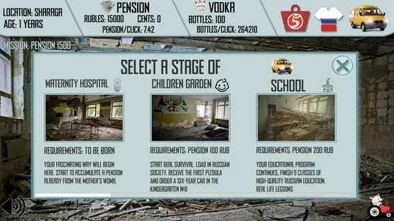 Russian Life Simulator — Screenshots