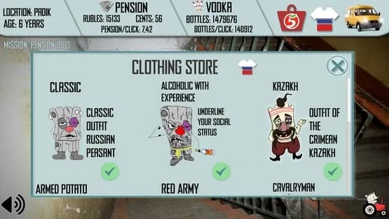Russian Life Simulator — Screenshots