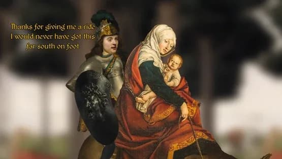 The Procession to Calvary — Screenshots