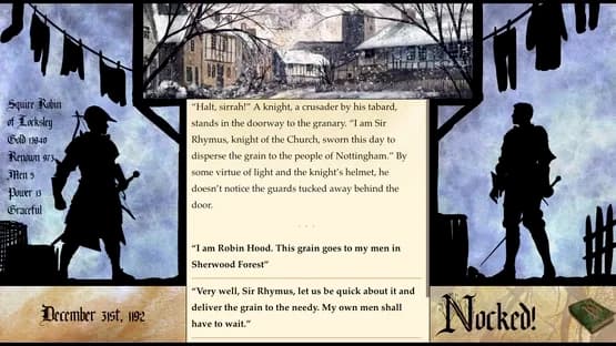 Nocked! True Tales of Robin Hood — Screenshoty