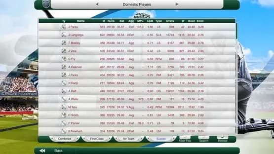 Cricket Captain 2019 — Screenshoty
