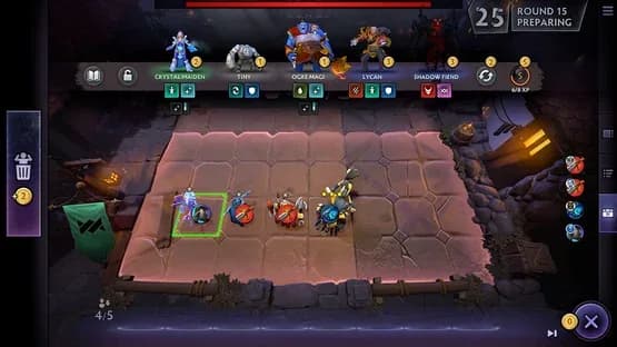 Dota Underlords — Screenshoty
