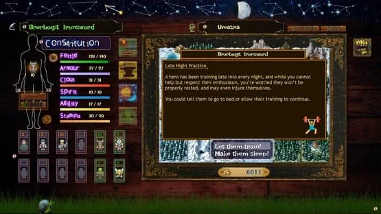 Fantasy Hero Manager — Screenshots