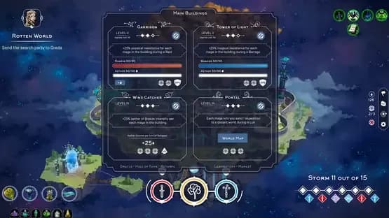 Mittelborg: City of Mages — Screenshoty
