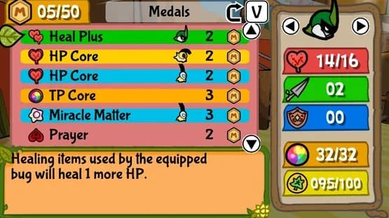 Bug Fables: The Everlasting Sapling — Screenshoty