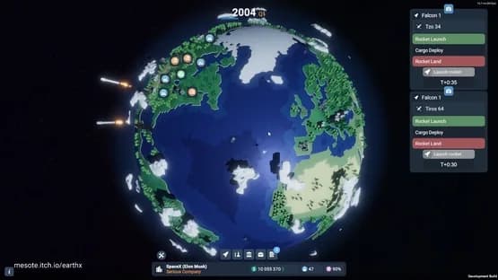 EarthX — Screenshoty