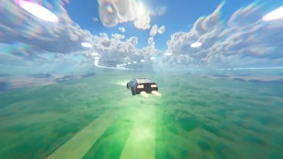 Vaporwave Drift — Screenshoty