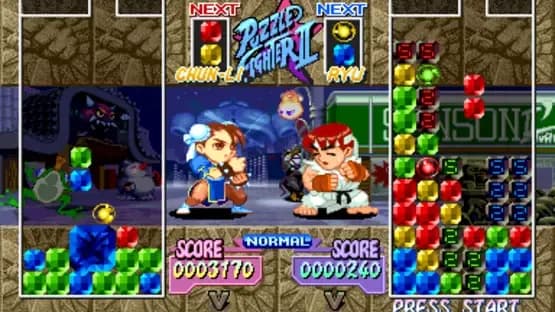 Super Puzzle Fighter II Turbo — Screenshoty