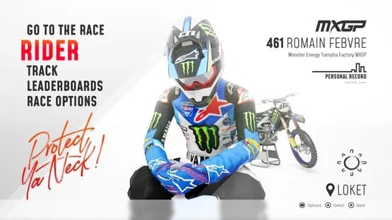 MXGP 2019: The Official Motocross Videogame — Screenshoty