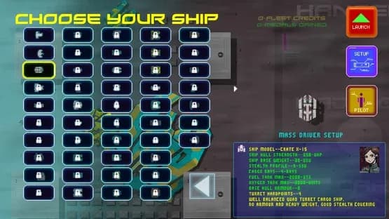 Interstellar Rogue — Screenshoty