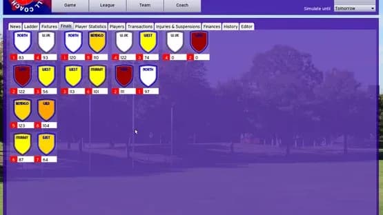 Australian Football Coach 2019 — Screenshots