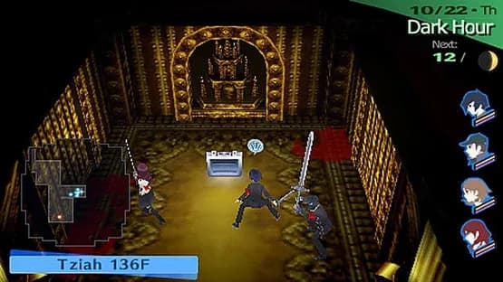 Persona 3 Portable — Screenshoty