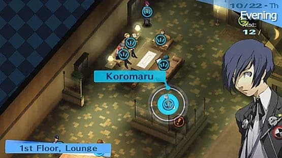 Persona 3 Portable — Screenshoty