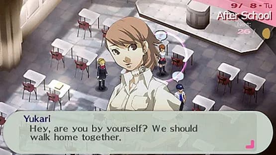 Persona 3 Portable — Screenshoty