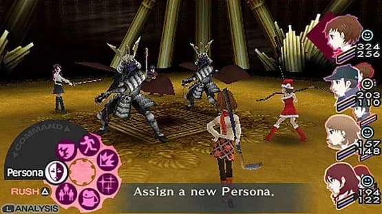 Persona 3 Portable — Screenshoty