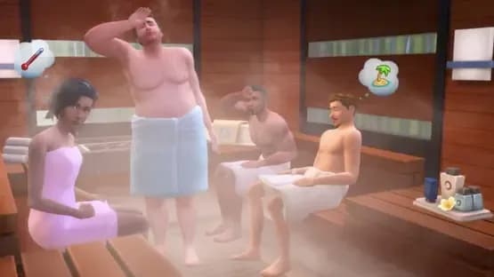 The Sims 4: Spa Day — Screenshoty